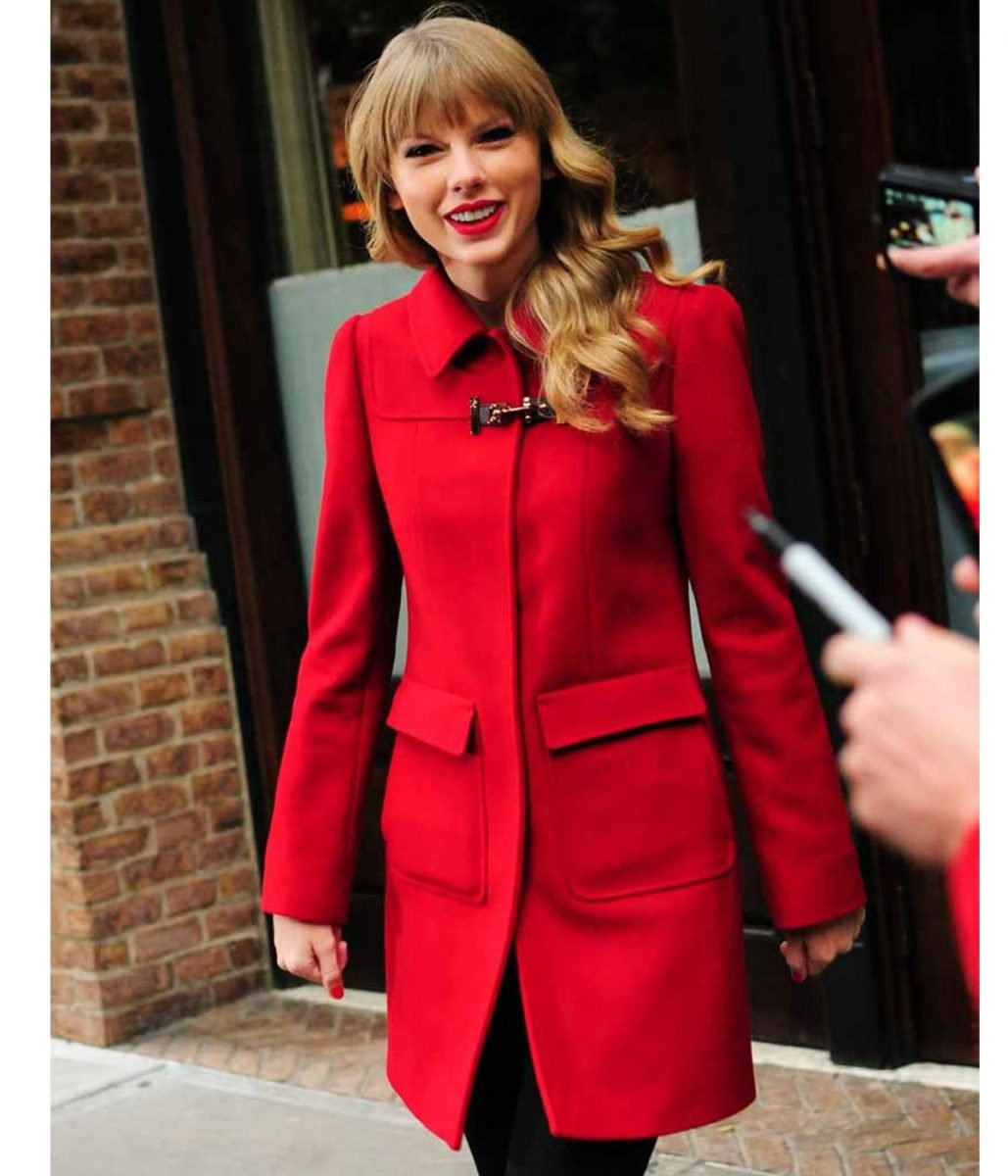 Taylor Swift Mid Length Wool Coat